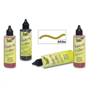 Üvegfesték Folia 80 ml Funny Kontúr arany F4465/KO