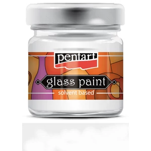 Üvegfesték oldószeres 30ml átlátszó Pentart