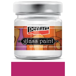 Üvegfesték oldószeres 30ml magenta Pentart