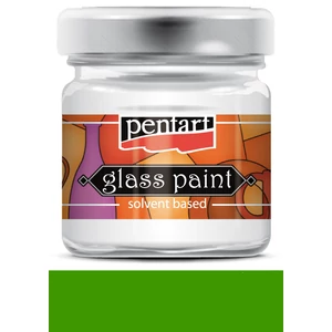 Üvegfesték oldószeres 30ml olíva Pentart