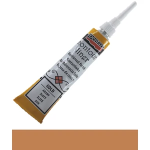 Üvegfesték Pentart kontúrozó 20ml bronz