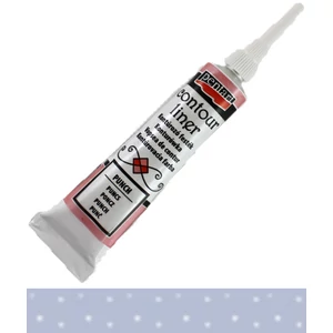 Üvegfesték Pentart kontúrozó 20ml csillogó áfonya