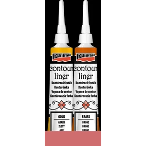 Üvegfesték Pentart kontúrozó 20ml réz