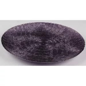 Üvegtál 28cm Belinda sötét lila