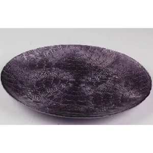 Üvegtál 30cm Belinda sötét lila