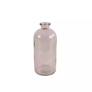 Váza üveg pink Bottle rd Caria S pink