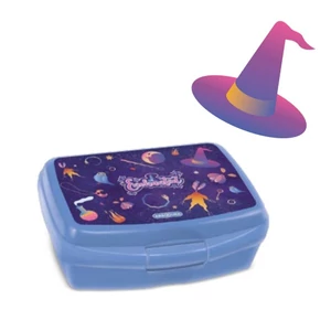 Uzsonnásdoboz Ars Una 24'' Enchanted (5350) 24 lila 52543500 zárható műanyag uzsonnás doboz