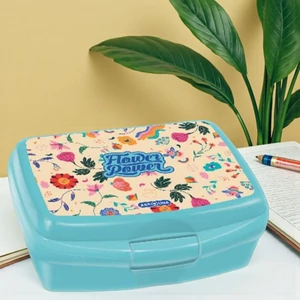 Uzsonnásdoboz Ars Una Flower Power (5260) 23' 52542602 zárható műanyag uzsonnás doboz