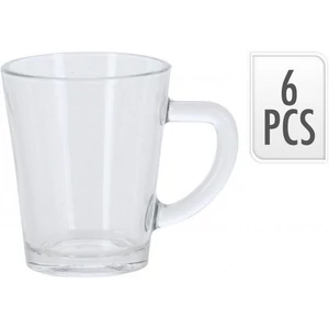 Bögreszett üveg 70ml Espresso, 6db/szett