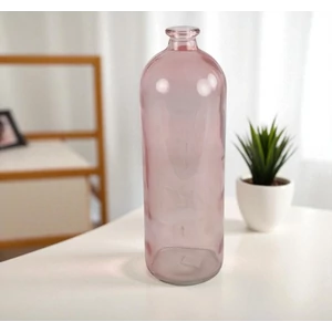 Váza üveg pink Bottle rd Caria M pink DST5325