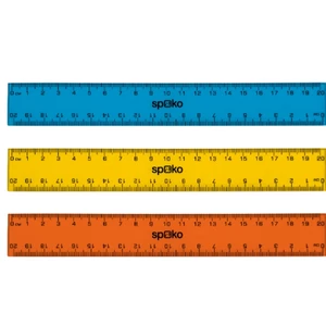 Vonalzó 20 cm vegyes
