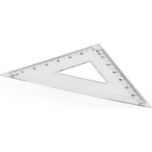 Vonalzó 8,5cm műanyag 45 fokos, 30458s iskolaszezonos termék