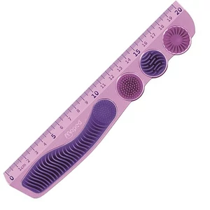 Vonalzó műanyag 20 cm MAPED Kidy Learn Concentration" lila 