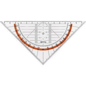 Vonalzó Rotring Vonalzó CENTRO GEOM. 16 cm háromszögletű