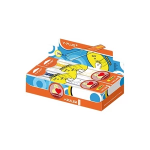 Vonalzó Y-Plus 20cm átlátszó