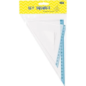 Vonalzókészlet Educa 45+60° háromszög vonalzók, 18cm iskolaszezonos termék