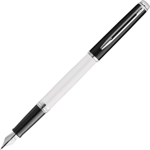 Waterman Hemisphere töltőtoll Color Blocking fekete-fehér ezüst klipsz 2202843