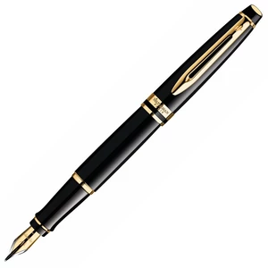 Waterman Expert III töltőtoll S0951640 lakk fekete arany klipsz EXPERT3 prémium minőség