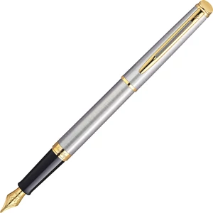Waterman Hemisphere töltőtoll rozsdamenetes acél, arany klipsz S0920310