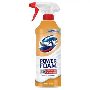 WC- és fürdőszoba tisztító hab 435ml DOMESTOS Power Foam Citrus Blast