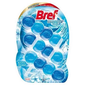 WC-tisztítógél 3x42g BREF Brilliant gél Arctic Ocean