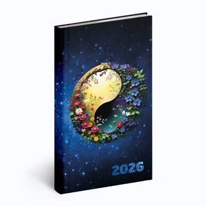 Zsebnaptár álló 2026 5811-61 picture jinjang Realsystem 2026 kollekció!