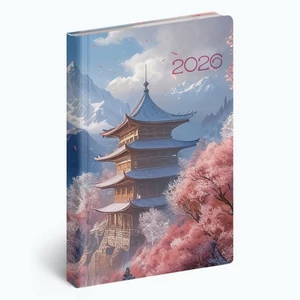 Zsebnaptár B/6 2026 heti 5411-75 Fiestina Light pagoda Realsystem 2026 kollekció!