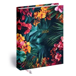Zsebnaptár B/6 2026 kétnapi 5441-67 2 Day tropical Realsystem 2026 kollekció!