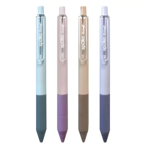 Zselés toll Spoko Elements kék íráskép vegyes tolltest ReLeaf