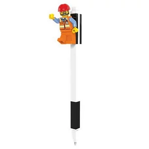 Zseléstoll  0,7 mm, LEGO mini figurával fekete 1db/ár