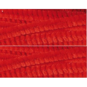 Zsenília 6mm intenzív piros 6x300mm, 10db/cs