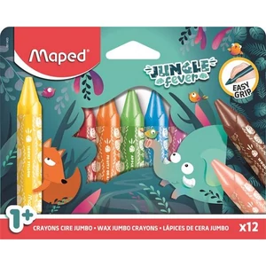 Zsírkréta 12 Maped vastag, Jungle Fever IMA861400