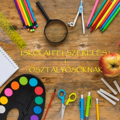 Iskolaszerek 1.osztályosoknak