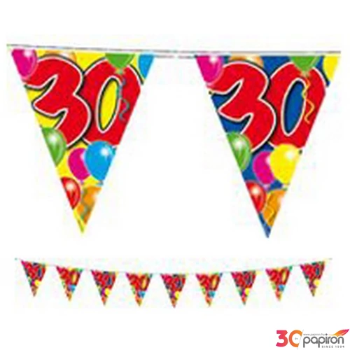 Party banner lufis 30 Szülinapi számos 10m-es