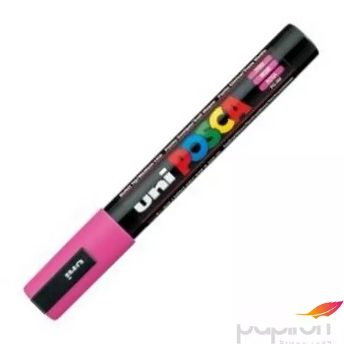 Decormarker POSCA 5M 1, 8-2,5mm vízbázisu rózsas Írószerek UNI-BALL PC-5M PINK