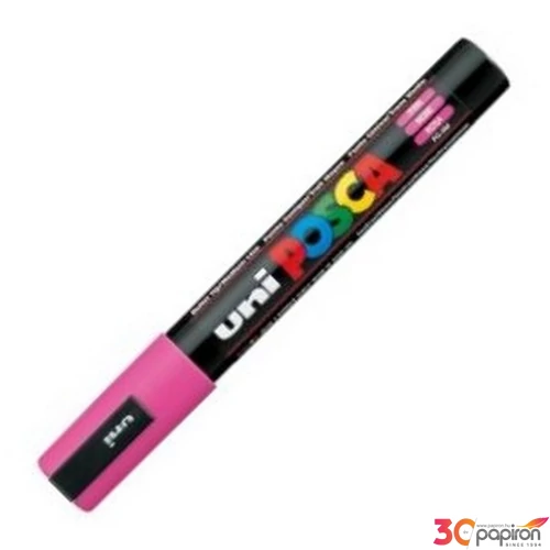 Decormarker UNI-BALL Posca 1, 8-2,5mm vízbázisu akril marker rózsas Írószerek UNI Posca  PC-5M PINK