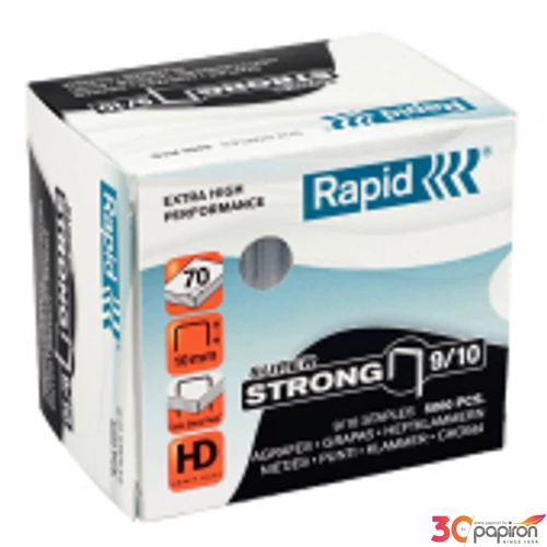Tűzőkapocs 9/10 Rapid Rapid 9/10 horganyzott Rapid 1000db rendelési egység ár 1 dob
