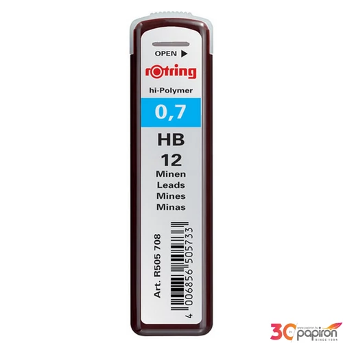 Nyomósironbetét 0,7 HB Tikky Rotring S0312690/R505708N