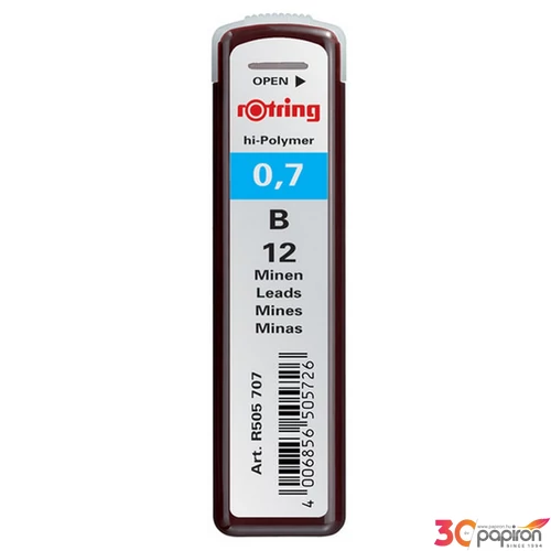 Nyomósironbetét 0,7 B Tikky Rotring S0312680/R505707N