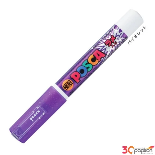 Decomarker Uni-Ball POSCA 0,7-1mm vízbázisu akril markerb lila Írószerek UNI Posca PC-1M