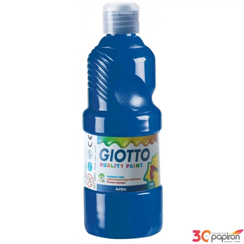 Tempera 500ml Giotto középkék 5353-17 iskolaszezonos termék