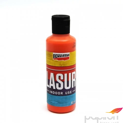 Lazúr beltéri 80ml narancs Pentart 8573