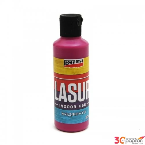Lazúr beltéri 80ml magenta Pentart 8576