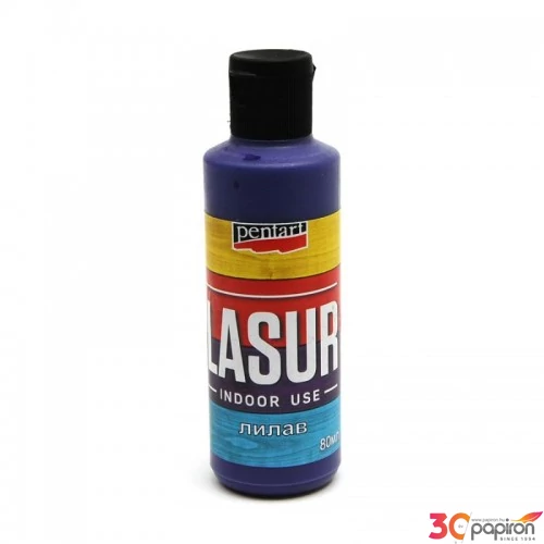 Lazúr beltéri 80ml lila Pentart 8577
