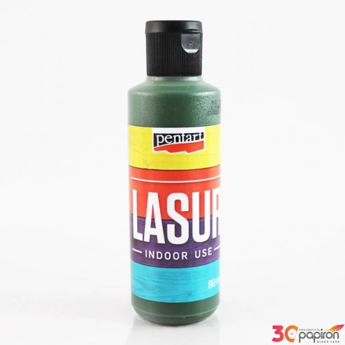 Lazúr beltéri 80ml oliva Pentart 8596