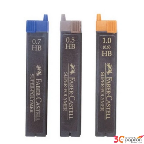 Faber-Castell nyomósironbetét Super-Polymer 1,0mm HB 12szál 120900
