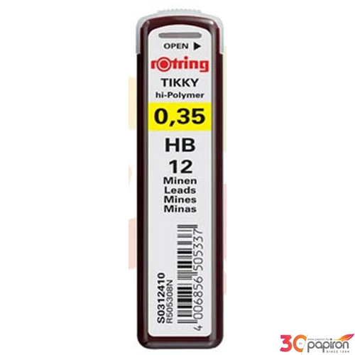 Nyomósironbetét 0,35HB Tikky Rotring S0312410/R505308N