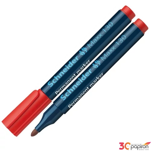 Alkoholos marker Schneider Maxx 130 1-3mm kúpos hegyű piros Írószerek SCHNEIDER 113002