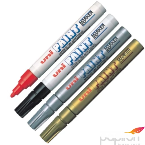 Lakkmarker UNI-BALL Paint PX-20(L) 2,2-2,8mm kúpos hegyű fekete Írószerek UNI-BALL PX-20(L) BLACK(EU)