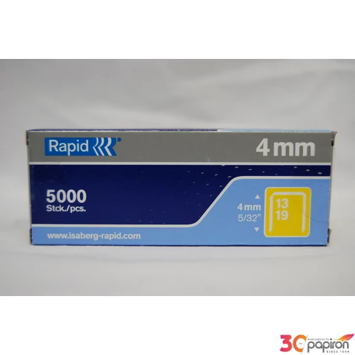 Tűzőkapocs 13/4 Rapid Rapid 13/4 STRONG horganyzott Rapid 5000db rendelési egység ár 1 dob